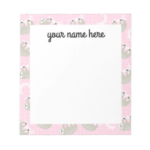 Personalisiertes Slopad Notepad Notizblock
