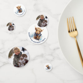 Personalisiertes Snowboarden Hochland Kuh Confetti Konfetti