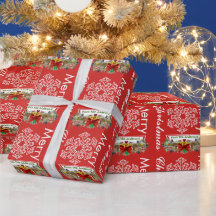 Personalisiertes Snowflake-Urlaubspapier