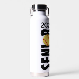 Personalisiertes Softball Senior Abschluss Trinkflasche