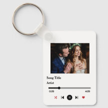 Personalisiertes Song Texte Foto für das Paar