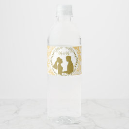 Personalisiertes Sonnenblumen-Blumen-Wasserflasche