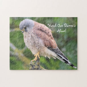 Personalisiertes Sperber-Vogel-Foto-Puzzle