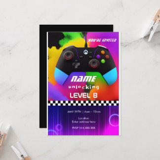 Personalisiertes Spiel - Einladung zum Geburtstag