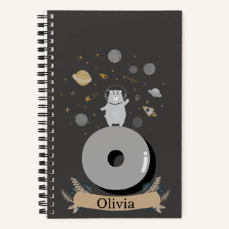 Personalisiertes SpiralNotebook mit niedlichem Spa Notizbuch