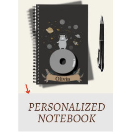 Personalisiertes SpiralNotebook mit niedlichem Spa Notizbuch