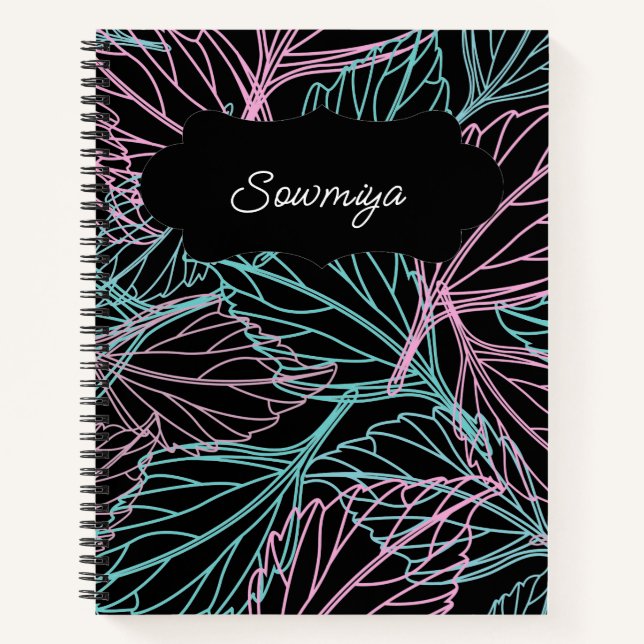 Personalisiertes SpiralNotebook Notizbuch (Vorderseite)