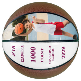 Personalisiertes Sportgeschenk für Mädchen-Teams Basketball