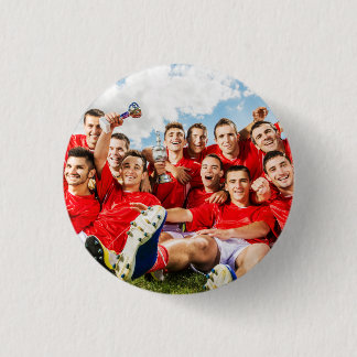 Personalisiertes Sportteam-Foto Button
