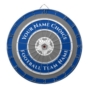 Personalisiertes Sportteam in Blue Dart Board Dartscheibe
