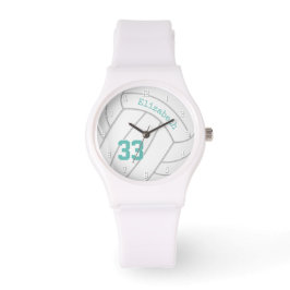 personalisiertes Sportzubehör, einfach Volleyball Armbanduhr