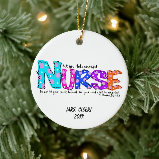 Personalisiertes Sprichwort Keramik Ornament (Baum)