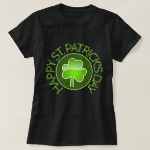Personalisiertes St. Patrick's Day Kleeblatt Shirt