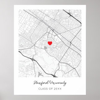 Personalisiertes Stanford University Poster