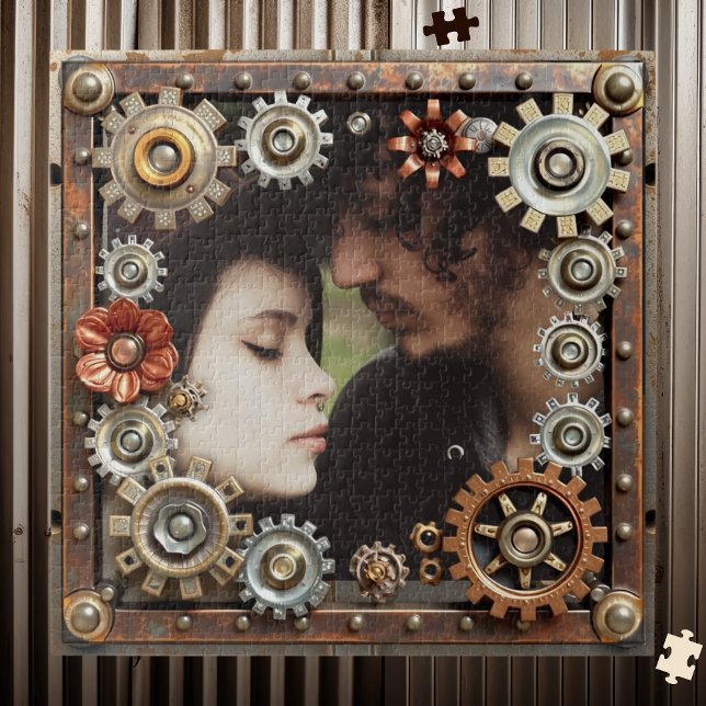 Personalisiertes Steampunk-Romantik-Foto (Von Creator hochgeladen)