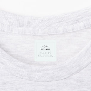 personalisiertes Stepplabel Etiketten