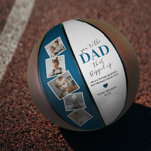 Personalisiertes Stiefvater-Foto-Basketball-Gesche Basketball