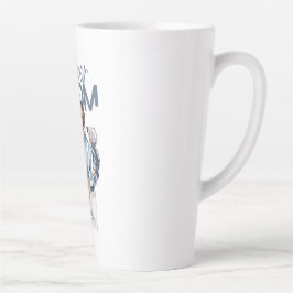 Personalisiertes Super-Mama-Geschenk mit Sohn und Milchtasse