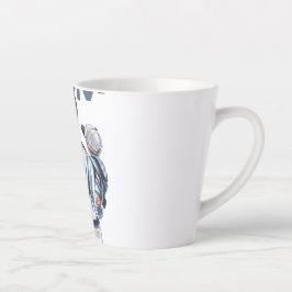 Personalisiertes Super-Mama-Geschenk mit Sohn und Milchtasse