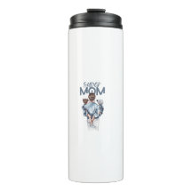 Personalisiertes Super-Mama-Geschenk mit Sohn und 