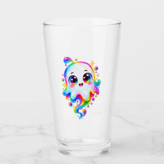 Personalisiertes süßes Halloween-Geist-Foto-Shirt Glas
