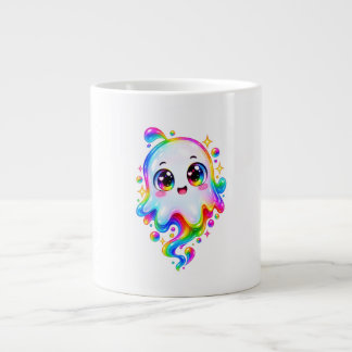 Personalisiertes süßes Halloween-Geist-Foto-Shirt Jumbo-Tasse