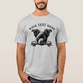 Personalisiertes süßes Hund-T-Shirt – Benutzerdefi T-Shirt