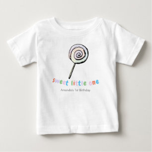 Personalisiertes Süßes Kleines Baby Mädchen T-shirt