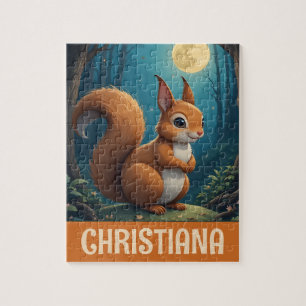 Personalisiertes süßes skurriles Eichhörnchen