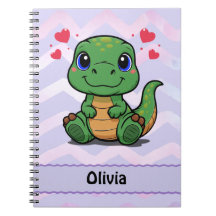 Personalisiertes T-Rex-Dinosaurier-Notizbuch