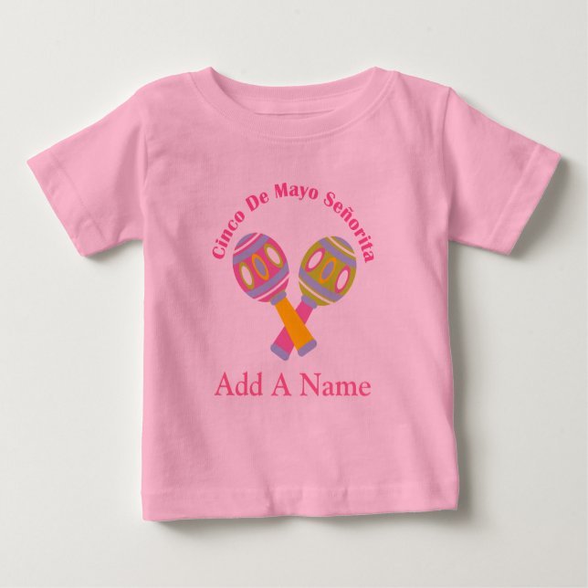 Personalisiertes T-Shirt Cinco Des Mayo Kinder (Vorderseite)