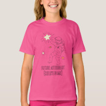 Personalisiertes T-Shirt für zukünftige Astronaute