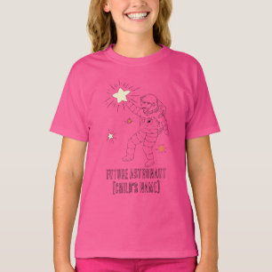 Personalisiertes T-Shirt für zukünftige Astronaute