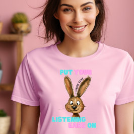 Personalisiertes T-Shirt "Ohren anhören"