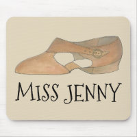 Personalisiertes Tan Lyrical Shoe Dance Teacher-Ge