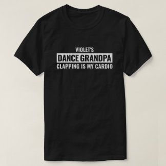 Personalisiertes Tanz-Opa für Männer, individuelle T-Shirt