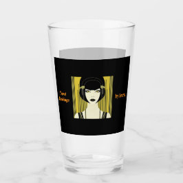 Personalisiertes Tarot Tumbler Art Deco Flapper Gi
