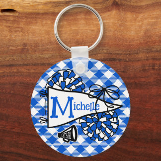 Personalisiertes Taschentuch Royal Blue Cheer Penn Schlüsselanhänger
