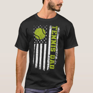 Personalisiertes Tennis-Daddy-Grunge-Vaterschaftst T-Shirt