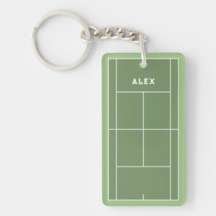 Personalisiertes Tennis-Geschenk Schlüsselanhänger