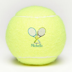 Personalisiertes Tennis Racket und Ball Tennis Bal