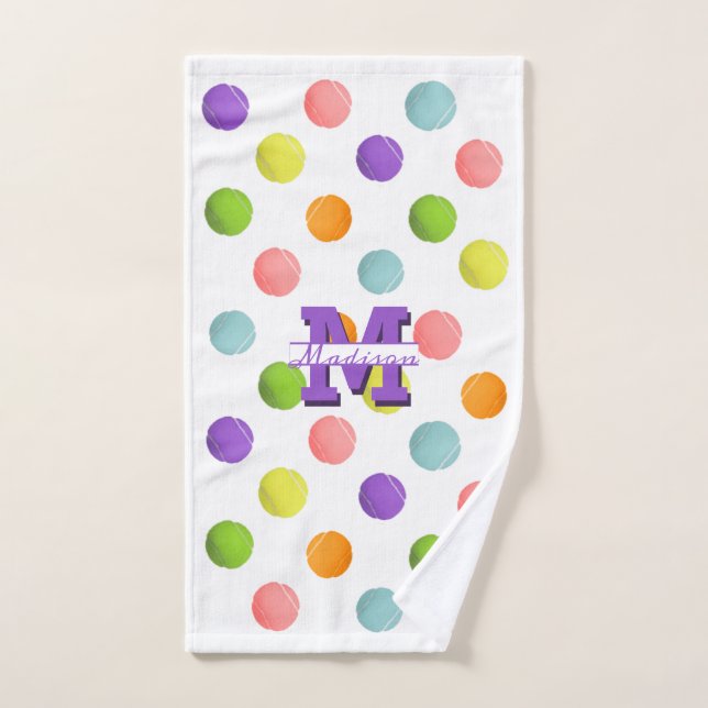 Personalisiertes Tennishandtuch Handtuch (Handtuch)