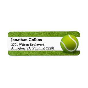 Personalisiertes Tennismuster   Sport-Label