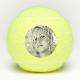 Personalisiertes Tennisteam-Foto Tennisbälle