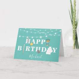 Personalisiertes Thema Covid Unisex Geburtstag Karte