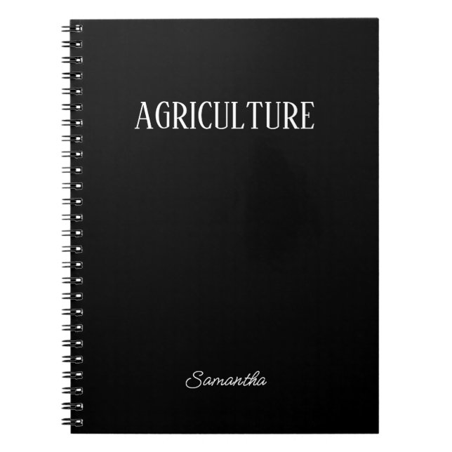 Personalisiertes Thema Landwirtschaft Notizblock (Vorderseite)