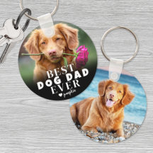 Personalisiertes Tier Bester Hund Vater Foto