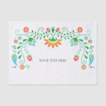 Personalisiertes Tissue Paper