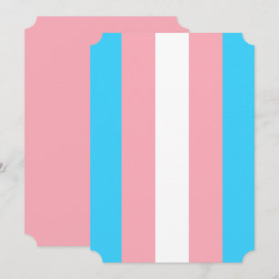 Personalisiertes Transgender-Flag