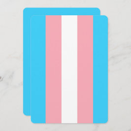 Personalisiertes Transgender-Flag